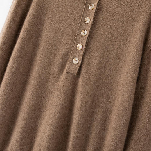 S·Y·C【Baby小羊羔绒+小禾】100纯山羊绒半高领打底衫毛衣女 商品图2