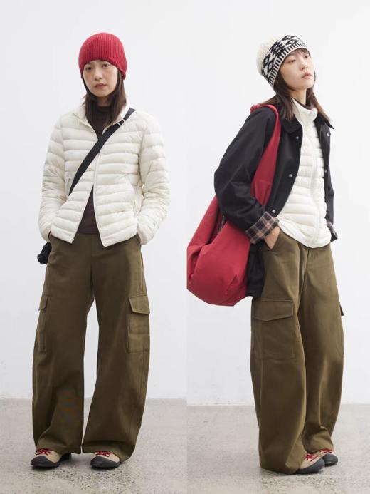 步履不停/5D26015C/立领短款轻薄排骨运动内胆外套 商品图4