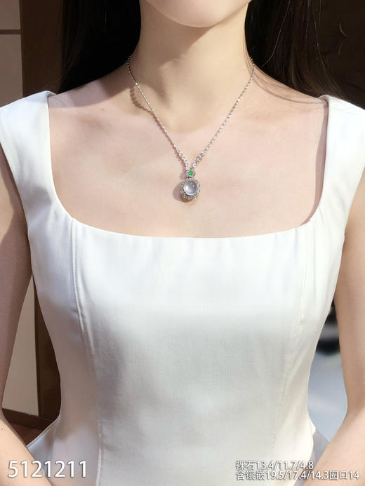 5121211，蛋面戒指吊坠两用款，具体价格微信咨询 商品图4