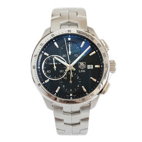 【95新】TAG HEUER泰格豪雅CTA2010.BA0952日期显示、计时自动机械43mm（男款）林肯系列 精钢041125NJS03