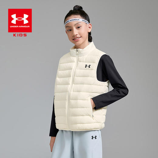 【12月-特惠福利】正品Under Armour安德玛儿童轻薄羽绒马甲254305819 商品图0