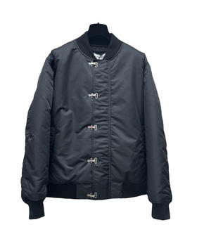 男款钩扣飞行员夹克棉服he014