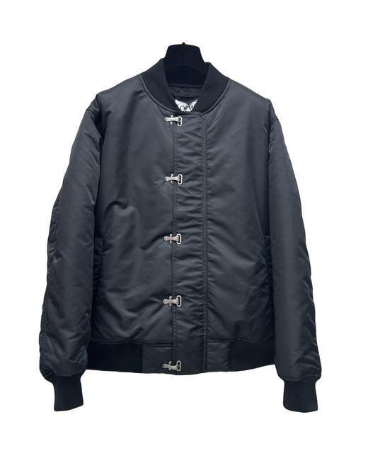 男款钩扣飞行员夹克棉服he014 商品图0