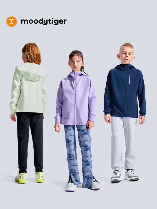 男女童奶皮外套舒适柔软户外运动上衣51510401【专属】 商品图3