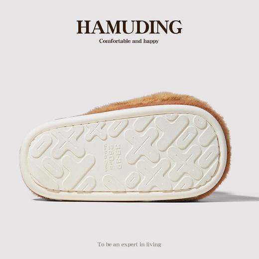 【可爱萌虎棉拖鞋】冬季男女室内加绒保暖卡通防滑情侣居毛毛鞋 商品图2