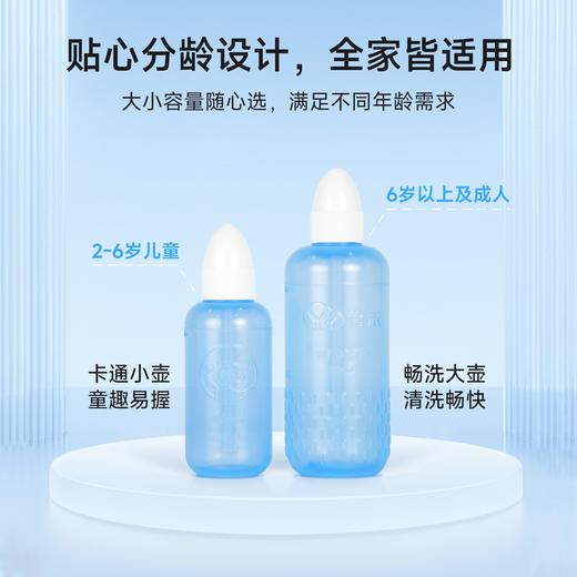 怡禾鼻部冲洗器，手捏式洗鼻壶，儿童/成人洗鼻器 商品图4
