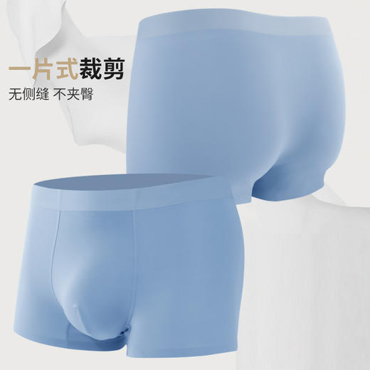 草本初色高支莫代尔10A抗菌无痕平脚裤（NQ3616） 商品图4