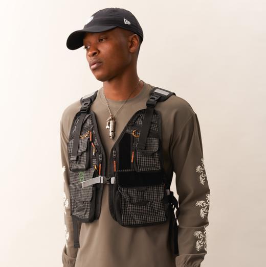 ALEZA装载马甲户外工装多功能口袋防水背心UPPERVOID二普纬度 商品图1