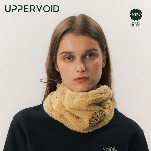 IRINA脖套全包裹围巾长毛绒保暖轻量秋冬新款UPPERVOID二普纬度 商品图0