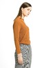 NAERSI娜尔思 焦糖色V领针织衫 95 商品缩略图6