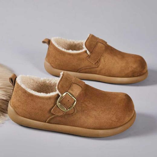 【HF】无忧购冬季加绒男款潮流休闲平底一脚蹬勃肯鞋6502（截单后3-5天发货） 商品图7