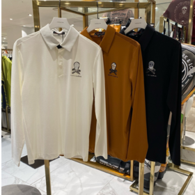 M&L马克龙长袖 珠地功能面料吸汗透气舒适!设计感十足M1250121