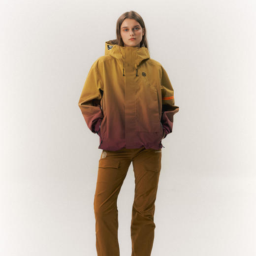 【李百万推荐】C2.5渐变冲锋衣硬壳外套新款UPPERVOID二普纬度 商品图4