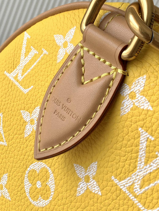 秋冬特惠💰1600 渠道级LV【全钢五金 MB163c01变码芯片】te级LV 全套包装 M24426黄色 本款Speedy P9 Bandoulière25手袋 商品图6