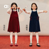 【新春款】allblu幼岚【新年丝绒连衣裙】儿童连衣裙A类冬季新款女童裙子 商品缩略图3