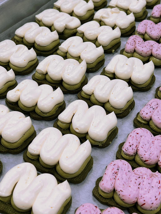 kitty抹茶柚子双拼白脱曲奇 商品图1