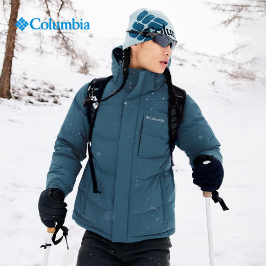 哥伦比亚男式净色防水羽绒外套XE3760 商品图1