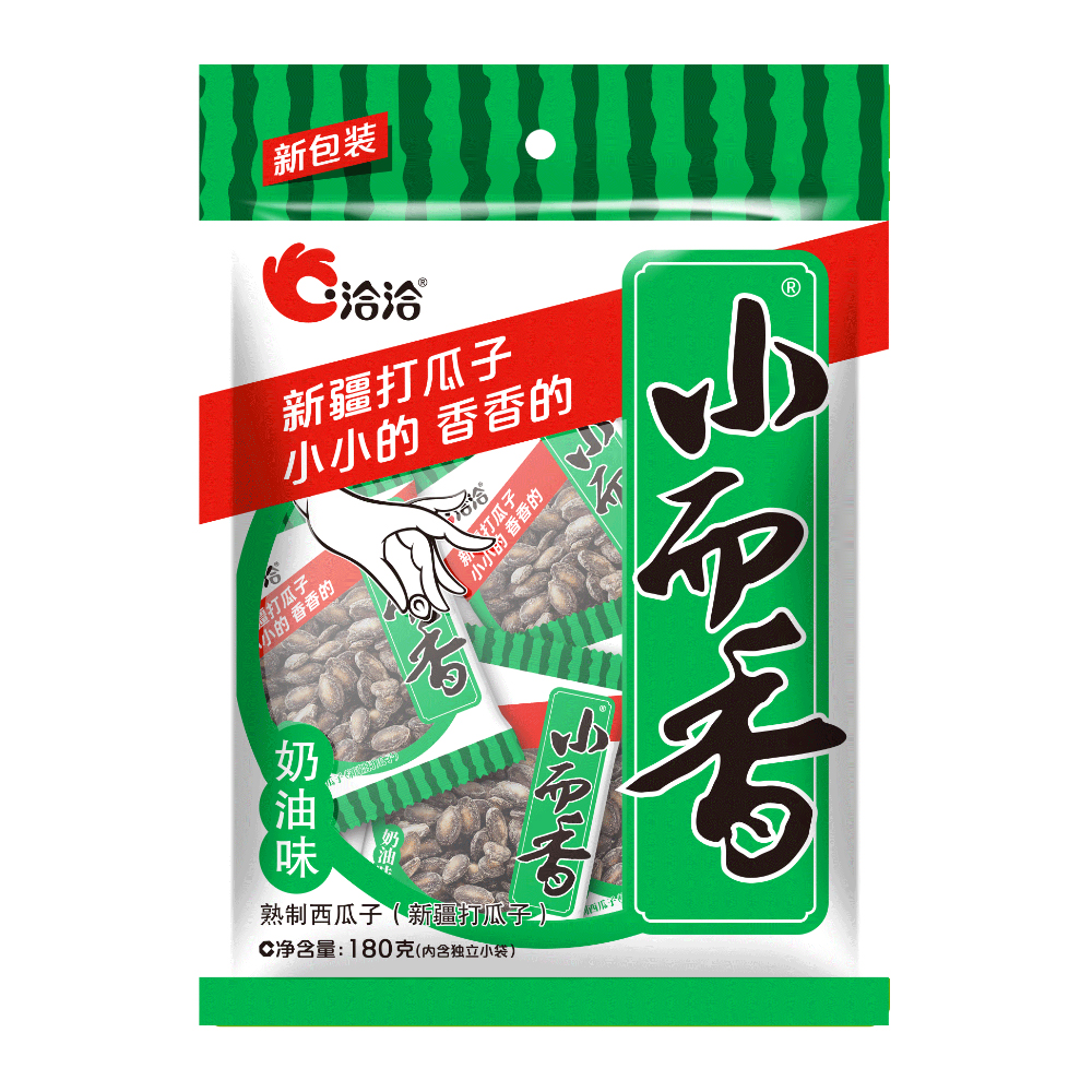 洽洽奶油小而香西瓜子180g*2袋