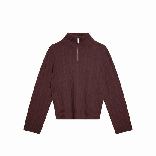 N°28 2025秋季新款设计师女装半高领毛针织衫毛衣 895392M106 商品图2