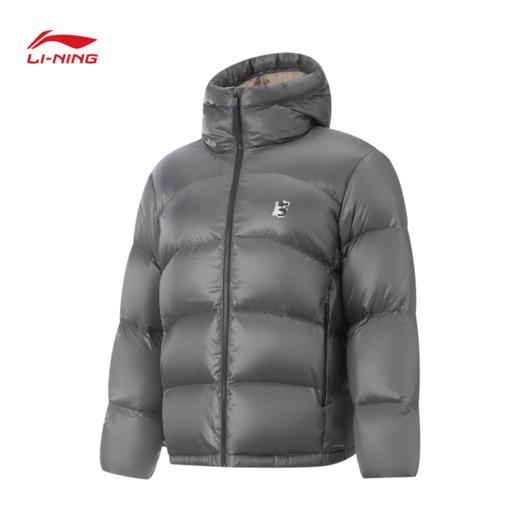 李宁反伍BADFIVE男子防泼水宽松短羽绒服AYMV501 商品图10