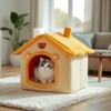 猫狗房子窝 冬天保暖小型犬猫狗暖屋 四季通用可拆洗狗屋 猫窝床宠物用品 商品缩略图0