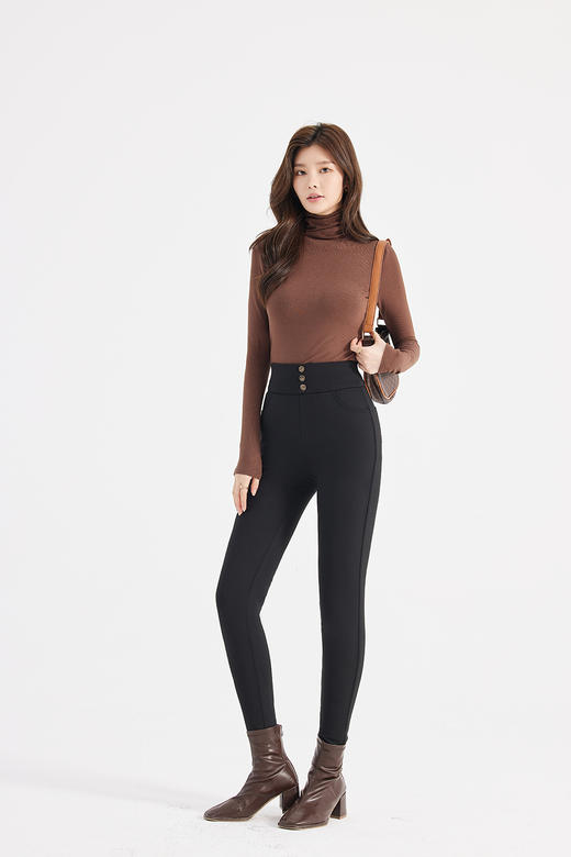 2合1 磁疗护腰鹅➕绒驼绒裤，紧而不勒 商品图2