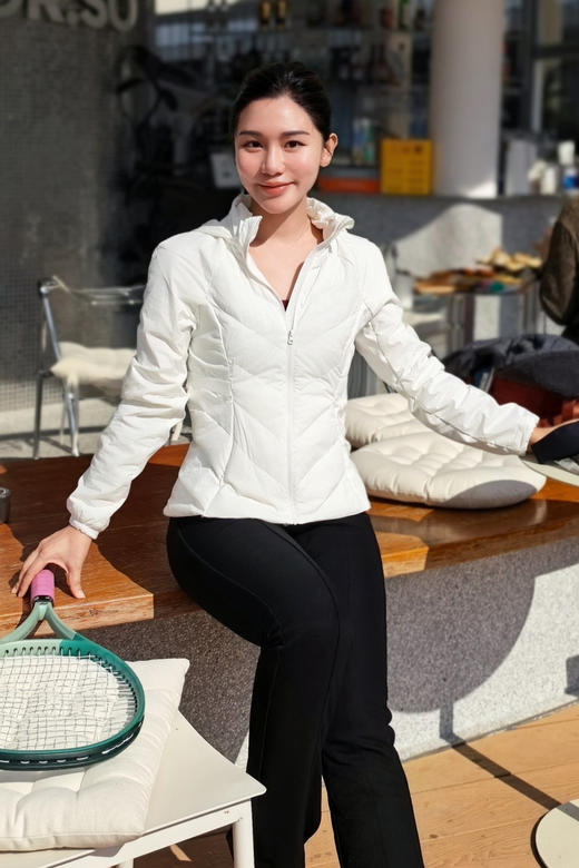 逸红颜明月优选#入冬户外运动『热气层』90大朵白鹅绒短款羽绒服，轻盈暖意小蛮腰 商品图7