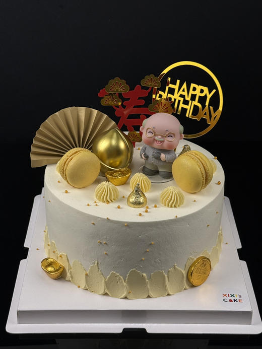 金色系寿公公/寿婆婆 商品图1