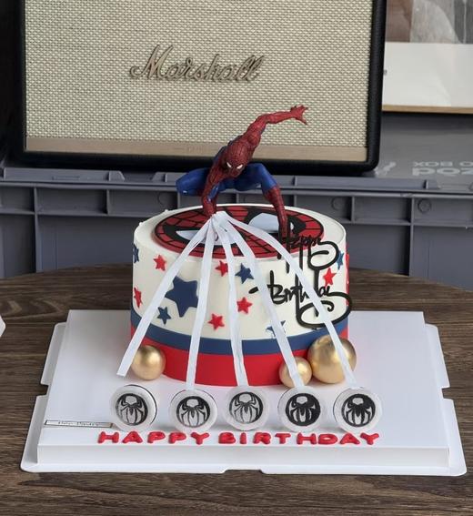 火焰蜘蛛侠蛋糕 商品图0