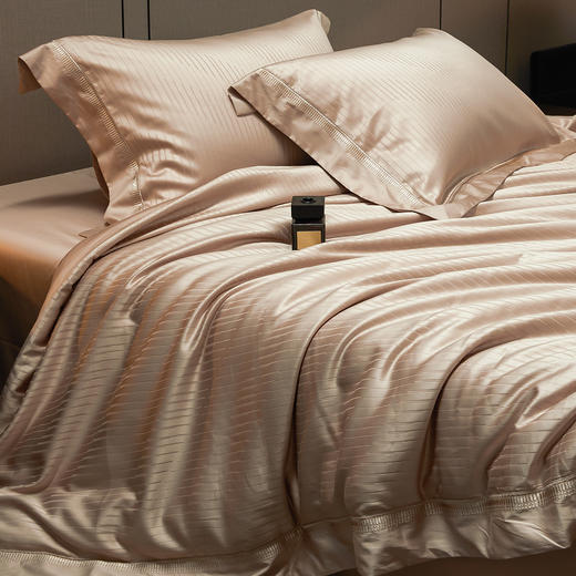 140支长绒棉染色提花四件套-琴堡金 商品图6