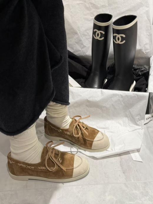 香奈儿 26C 最新款麂皮休闲板鞋（ZX*DBG） 商品图8