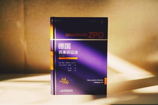 《德国民事诉讼法（第十六版）》赠讲座 商品图0
