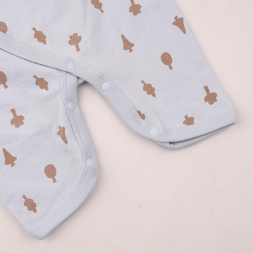 棉果果春季新品男宝卡通可爱5A抗菌纯棉爬衣蝴蝶连体衣M111726226013 商品图3