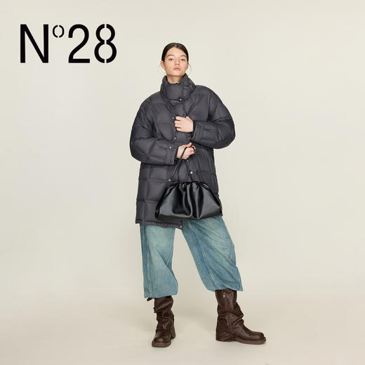 N°28 立领女士秋冬宽松休闲复古保暖外套8955A1R210 商品图3
