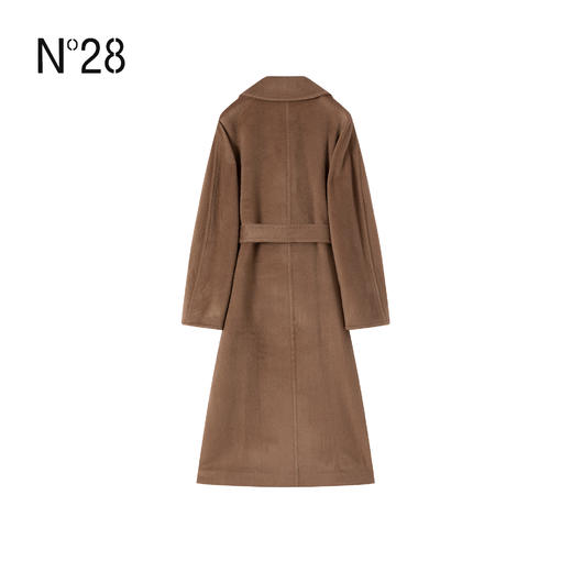 N°28  2025秋冬复古双排扣羊毛大衣毛呢外套女8855A1D876  商品图1