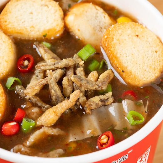 张顺心酸辣小鱼汤85g*6桶【分仓直发，72小时发货，周末节假日不发货】 商品图5