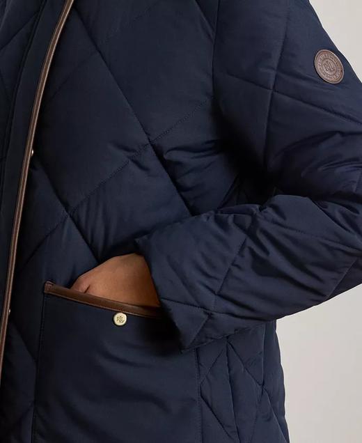 黑五好折！RL拉夫劳伦 女士菱格棉服 7折￥1399直邮到手 商品图14