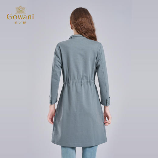 【绵羊毛】乔万尼秋冬新款绵羊毛大衣重磅羊毛收腰保暖外套EI4A571 商品图4