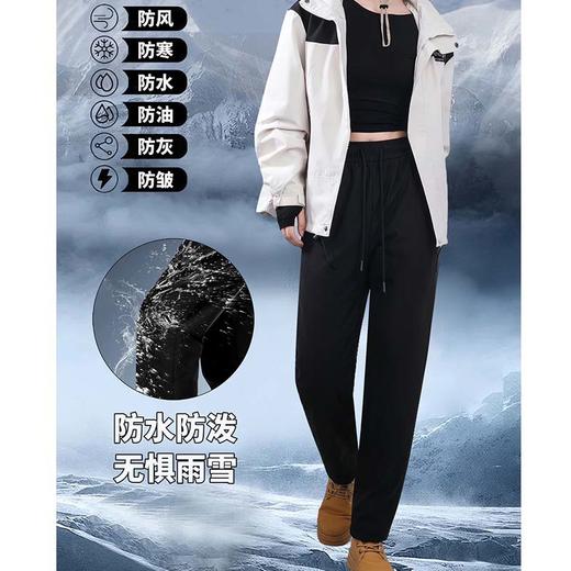 FUSARO意大利百年品牌【90白鸭绒情侣款羽绒裤 】外层防水，防污，拒油，省心守护，轻薄保暖有型不臃肿 商品图5