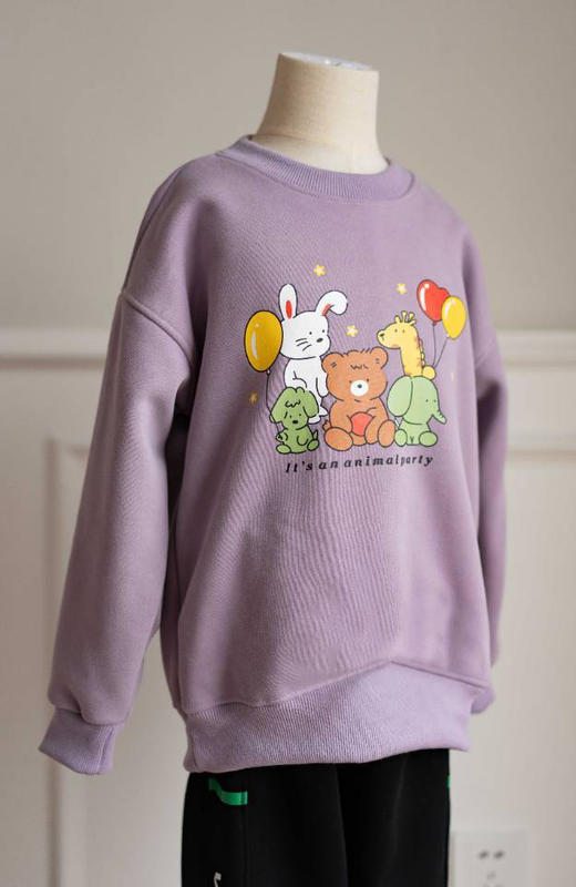 【57.8任选2件】贝叮熊奥粒绒休闲潮童卫衣 商品图7