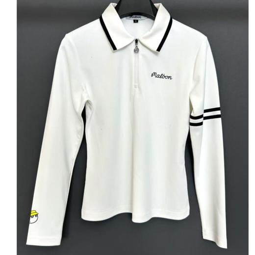 小精灵女款春秋长袖 修身显瘦 百搭 翻领运动上衣 DF05 商品图2