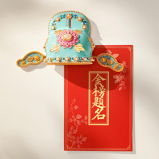 【故宫冰箱贴】学士盔冰箱贴博物馆文创北京伴手礼纪念品考研升学礼物 商品图2