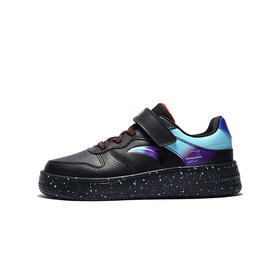 超级安踏儿童魔术贴板鞋秋冬耐磨运动鞋男大童休闲鞋312548003U