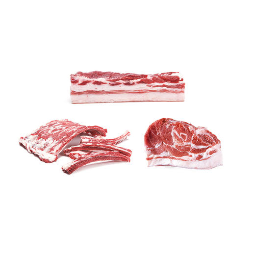 二头乌 猪届熊mao肉极速锁鲜土猪肉 排骨断骨连经六好四无好猪肉(0抗生素、0激素、0有害重金属、0促长剂)给孩子吃的土猪肉 商品图7