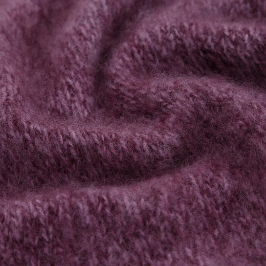 QH607斯尔丽25新款加厚软糯保暖颜色复古饱和慵懒松弛显瘦毛衫 商品图8