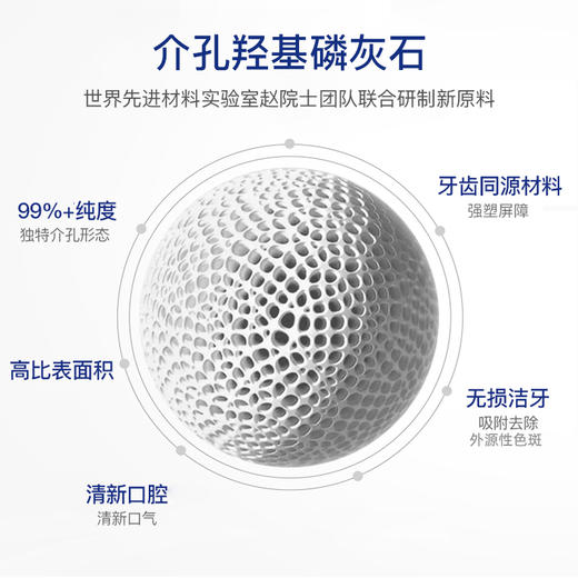 12.1-12.15享双12额外限时加赠！【30天免费试用正装！不满意可退】【含氟 抗牙本质敏感 去除外源色斑】【成人/儿童】俊小白羟基磷灰石牙膏 商品图2