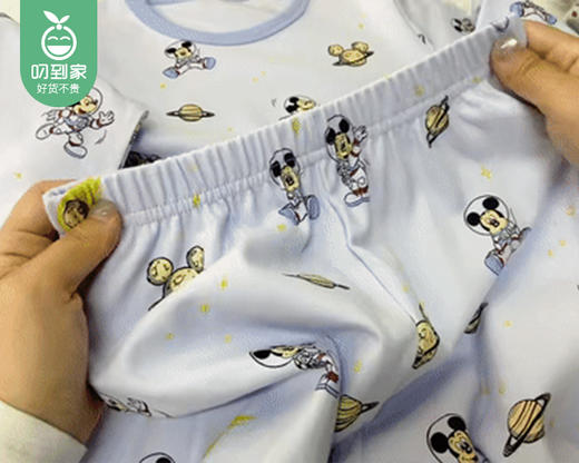 Disney迪士尼儿童保暖套装（米奇太空+快乐唐老鸭）/2套（130码，适合22.5-27.5kg）补单专用 商品图3