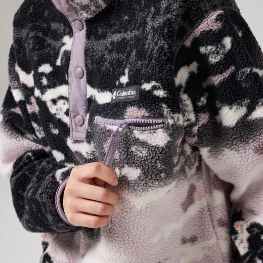 哥伦比亚女式休闲印花半开衫抓绒AR5760 商品图3