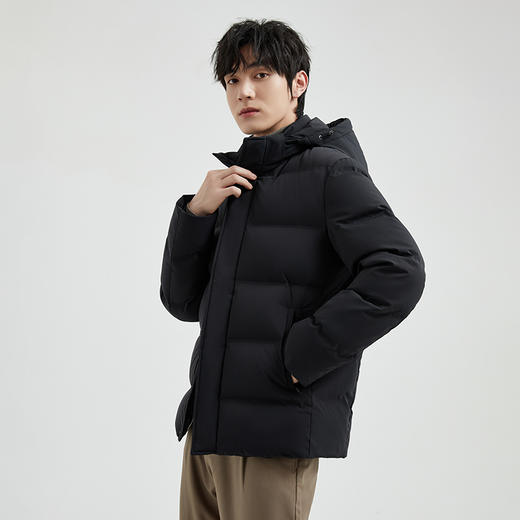 男士6188短款商务休闲羽绒服 甄选90白鸭绒（常熟羽绒服工厂购） 商品图2