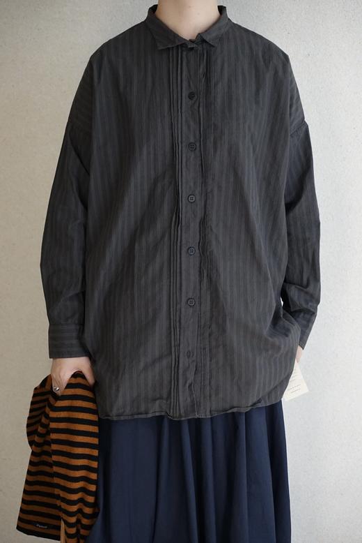 Bergfabel小立领中长款衬衣 商品图3